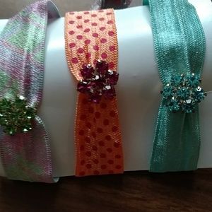 3 Elastic bracelet hair bands#1. *4 for $15*